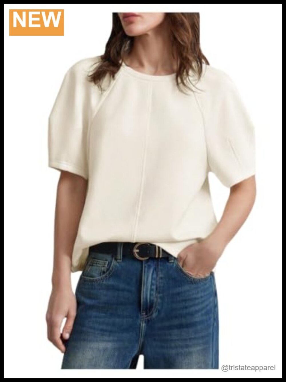 Women's Blouse Short Sleeve Crew Neck Viscose Blend Business Casual